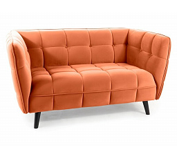 CASTELLO 2 VELVET kanapé, Fahéj Bluvel 4215/Wenge