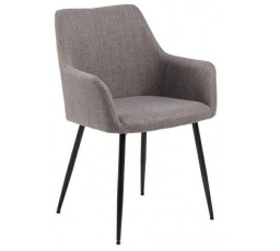 Lizzy szék karfákkal világosszürke