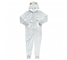 Onesie kezeslábas Bagoly szürke L méret