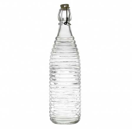 Üvegpalack 1L csíkok