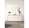 Komoda Nerea 316, jackson hickory/bílý lesk