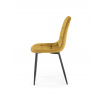 K417 étkezőszék, mustársárga
