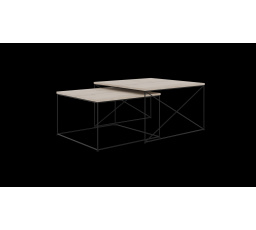 Licco 2 az 1-ben dohányzóasztal Fekete+Sonoma