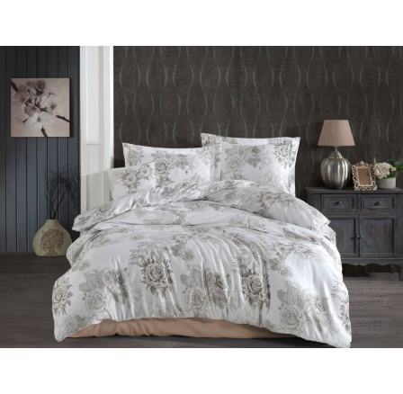 Francouzské povlečení Satén 200x200, 70x90cm Rosalina