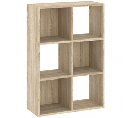 CATCHY 6P polc, Sonoma tölgy