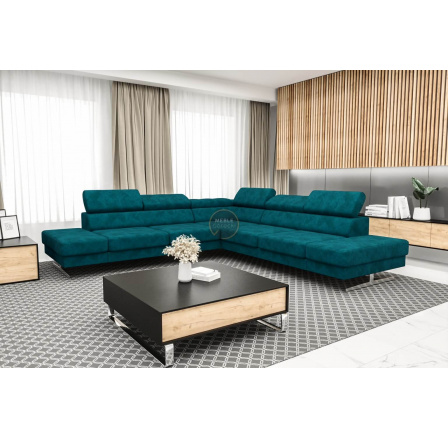 NAROŻNIK EMPORIO MAX 300X300 - Odcienie turkusu