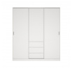 Šatní skříň Simplicity 148, bílá