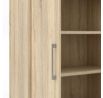 Regál OFFICE 80400/122, Dub sonoma