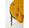 Étkezőszék K516, Mustársárga/Fekete