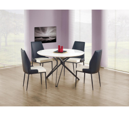 PIXEL étkezőasztal, fehér/fekete