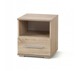 Éjjeliszekrény LIMA SN1, sonoma tölgy