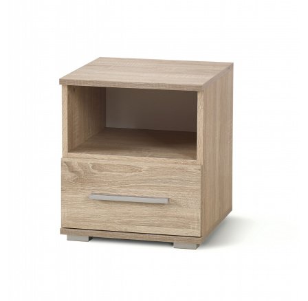 Éjjeliszekrény LIMA SN1, sonoma tölgy