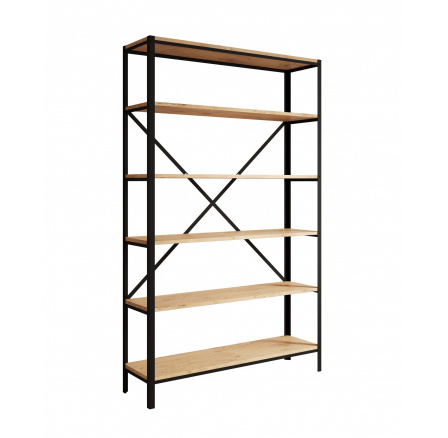 Fekete+Lancelot Tölgy Polc