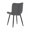 Jídelní židle, šedá, látka, HC-462 GREY2