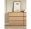 MANAMI K3SW komód, Cremona tölgy