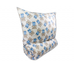 Bavlněné dětské povlečení 140x200, 70x90cm Medvídek