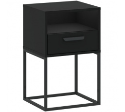 Éjjeliszekrény CADRO 1S 40 NR5, Fekete