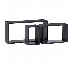 Polička, mdf, šedá, P-009 GREY2