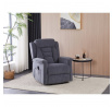 Polohovací křeslo, elektrické kabelové ovládání, šedá, látka, TV-7072 GREY2