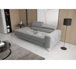 SOFA TOSCANIA II SZEZLONG 205 CM - Odcienie szarości , Szezlong po lewej - lewa strona