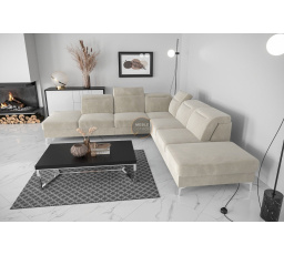 NAROŻNIK ROZKŁADANY OSLO MAX 295x295 - lewa , Odcienie beżu