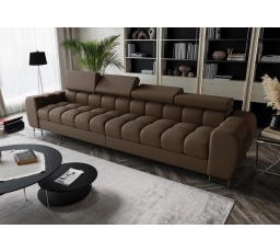 SOFA ASPEN IV 335 CM SKÓRA NATURALNA - Skóra cappuccino