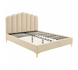 Łóżko 160x200 GEMINI Beżowe