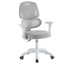 Irodai szék FB28JB, Szürke/Fehér