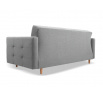 GODIVO Kihúzható kanapé Világosszürke, Norn 07