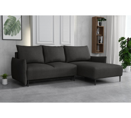 Sedací souprava Santino UNI Velo tmavě šedá