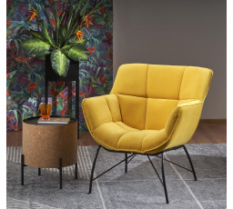 BELTON szék, sárga