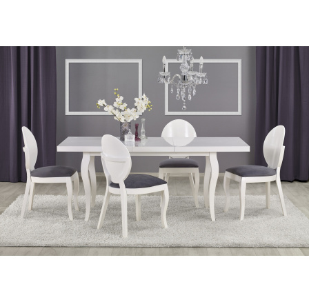 MOZART étkezőasztal, fehér