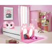 Ágy matraccal és fiókkal BEAR PINK 160x80 Rózsaszín