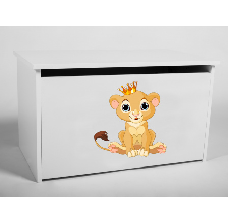 DARIA White játéktároló láda