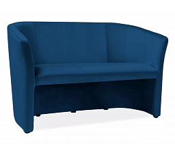 TM-2 VELVET kanapé, Kék Bluvel 86/Wenge