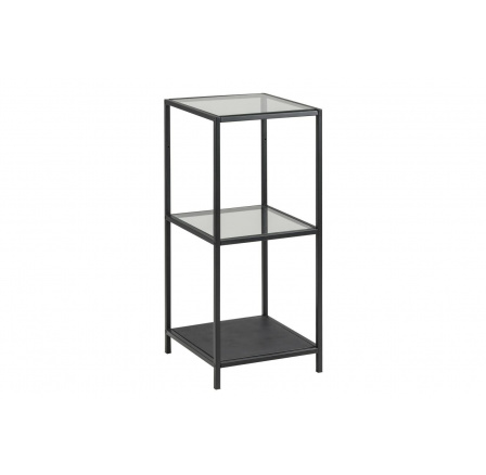 Seaford II fekete szekrény