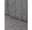 Jídelní židle, šedá, látka, DCL-379 GREY2