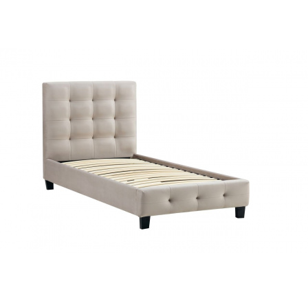 Kárpitozott ágy 90x200 bézs LT4-FXJG