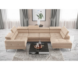 NAROŻNIK ROZKŁADANY TOSCANIA MAX I 170x350x185 CM - lewa , Wybierz własny kolor - Zapisz swój wybór - Galeria tkanin poniżej