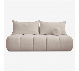 Sofa Rozkładana SARIA Beżowa Boucle