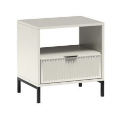 Éjjeliszekrény LINKaSTYLE LS-7, Kasmír/Fekete