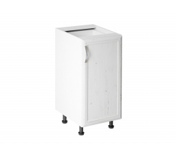 Sycylia D40-P alsó konyhaszekrény, fehér