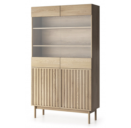 SAORI W2D vitrinszekrény, Cremona