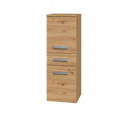Koupelnová skříňka NOELI V 2D1S, Dub artisan