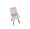 Étkezőszék K549 VARDO, Bézs 28/Fekete