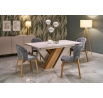 Étkezőasztal BRANDON, kasmír/cremona tölgy evoke