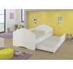 Kétszemélyes ágy korláttal és matracokkal CASIMO II 160x80
