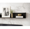 Raftt Shelf Czarny 150x20 Not applicable