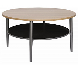 ELLA A dohányzóasztal, Tölgy / Fekete