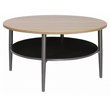 ELLA A dohányzóasztal, Tölgy / Fekete